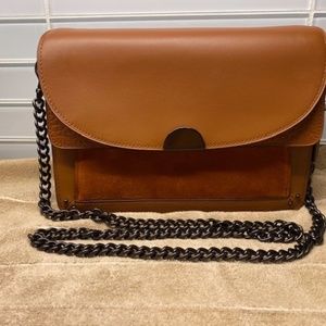 Coach Brown Leather Shoulder Bag